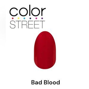 3 FOR $35: COLOR STREET Nail Strips - Bad Blood